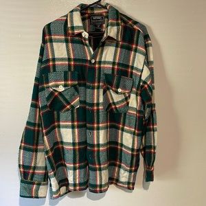 Multi color button down sweater